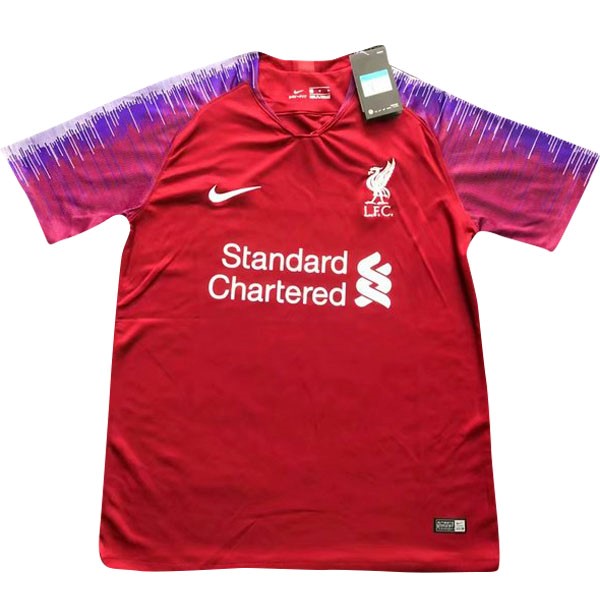 Tailandia Camiseta Liverpool Replica Primera Ropa 2019/20 Rojo Purpura